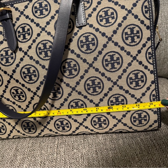 Tory Burch Navy and Tan Women's Bag - Picture 5 of 8